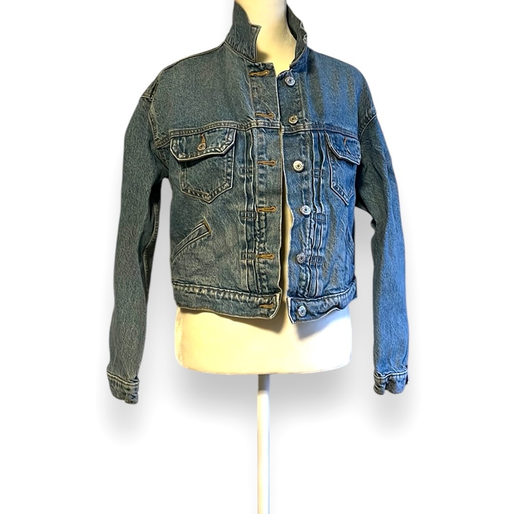 Old Navy Classic Jean Jacket Denim Womens Size Small